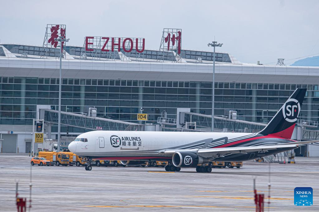 China Focus: Asia's first professional cargo hub airport put into operation in central China