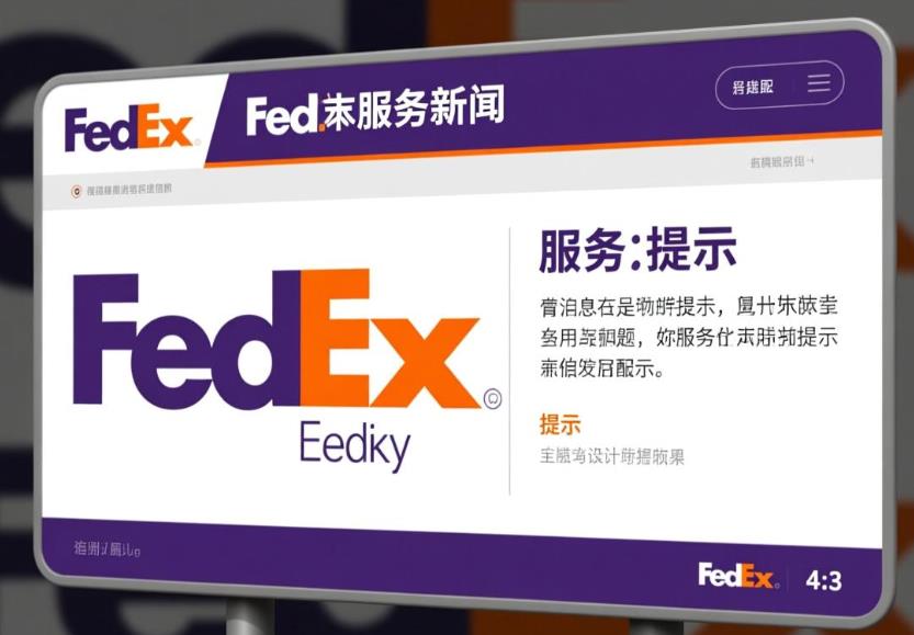 服务新闻和提示| FedEx中国