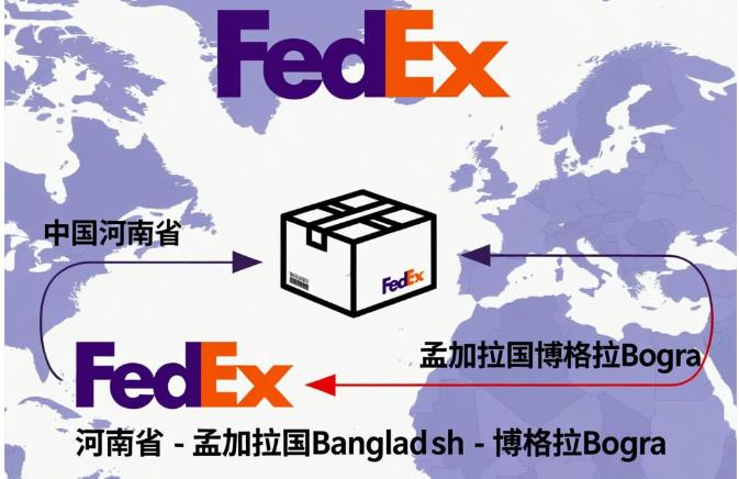 河南省fedex - 孟加拉国Bangladesh - 博格拉 Bogra